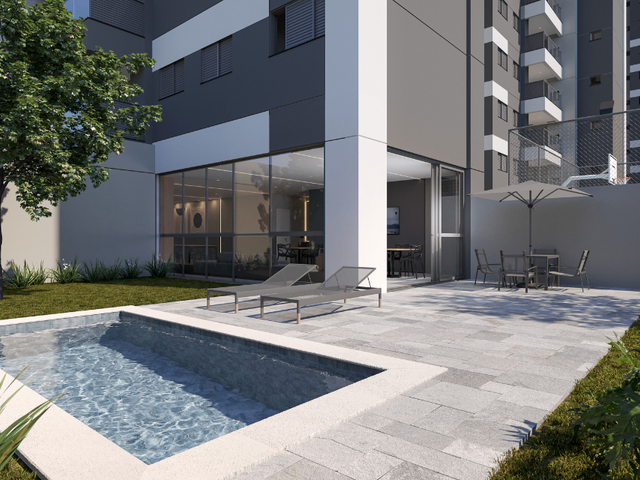 Apartamento 2 quartos e 2 banheiros, à venda, no bairro Gleba Palhano em Londrina