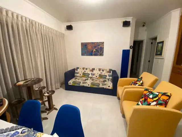 Foto do Apartamento - Apartamento para locação, Pitangueiras, Guarujá, 85m² com 2 dorm, 2 banheiros, 2 vgs com lazer, Camareira Diária, Mobiliado. Sinta a Brisa do Mar! | Lares e Andares Imóveis
