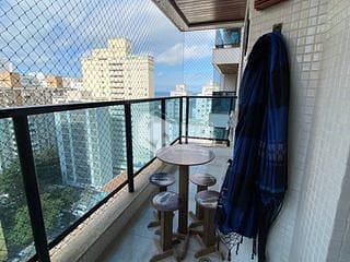 Foto do Apartamento-Apartamento para locação, Pitangueiras, Guarujá, 85m² com 2 dorm, 2 banheiros, 2 vgs com lazer, Camareira Diária, Mobiliado. Sinta a Brisa do Mar!