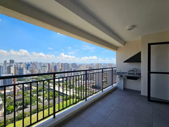 Foto do Apartamento - Apartamento à Venda  2 Dormitórios (1 Suíte) + Varanda Gourmet Com Churrasqueira, Próx. ao Metrô Santos-Imigrantes | Paulista Imóveis.