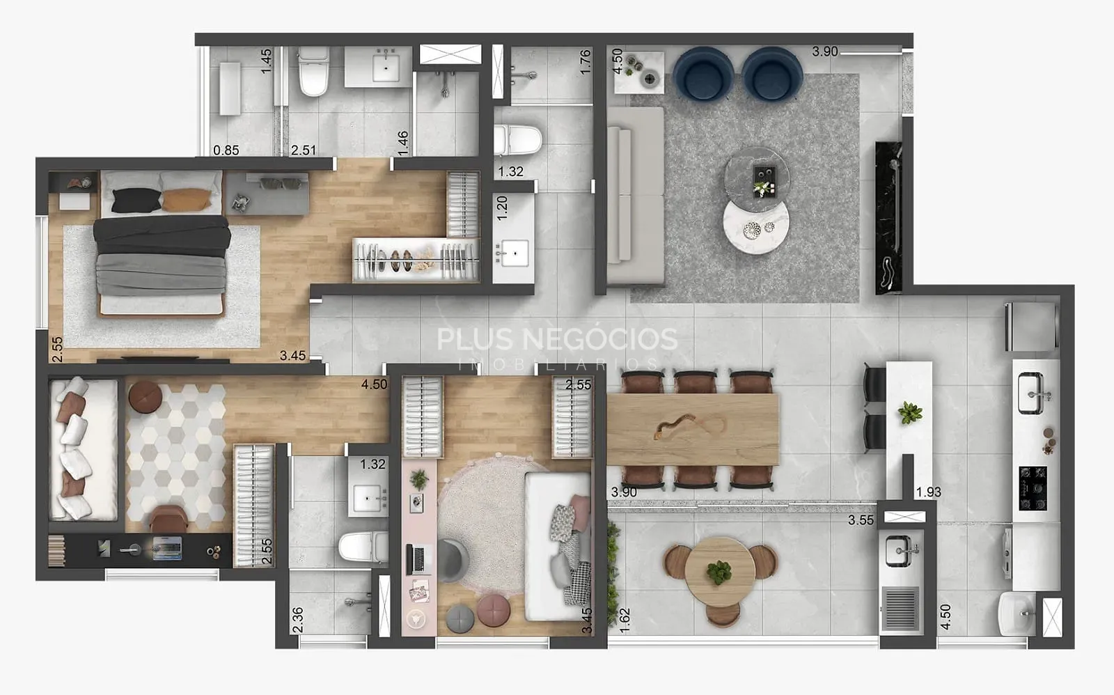 Apartamento, 3 quartos, 97 m² - Foto 21