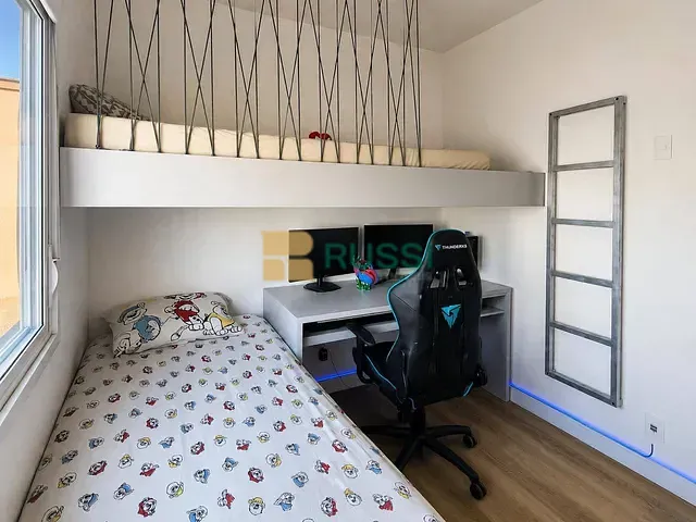 Apartamento 2 quartos e 2 banheiros, à venda, no bairro Vila Industrial em São José dos Campos