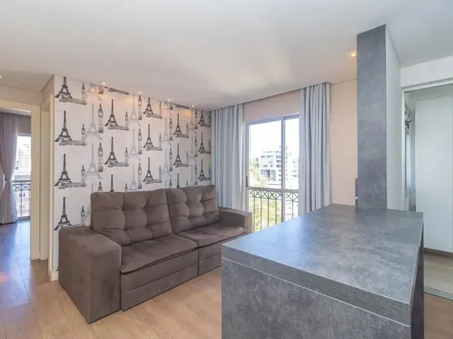 Apartamento 1 quarto e 1 banheiro, para alugar, no bairro São Francisco em Curitiba