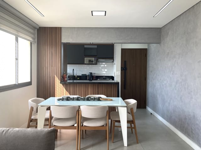 Foto do Apartamento - 02 dts, 01 vg livre, reformado e moderno, vista para o Parque do Ibirapuera, face norte, andar alto, à venda, Rua Rio Grande, Vila Mariana, São Paulo, SP | Paulista Imóveis.