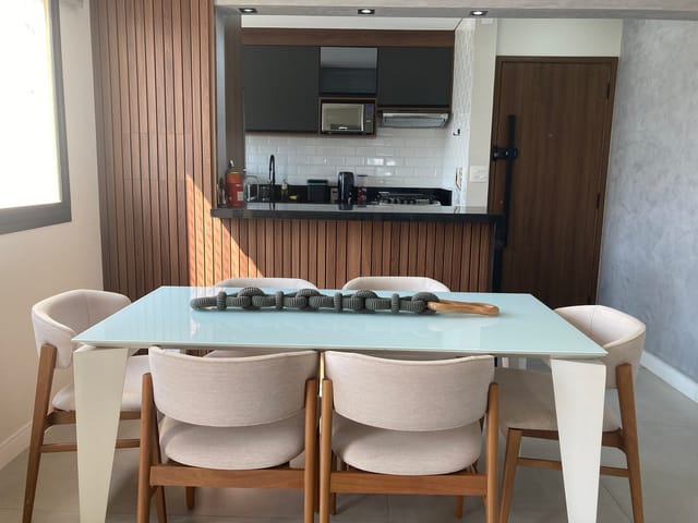 Foto do Apartamento - 02 dts, 01 vg livre, reformado e moderno, vista para o Parque do Ibirapuera, face norte, andar alto, à venda, Rua Rio Grande, Vila Mariana, São Paulo, SP | Paulista Imóveis.