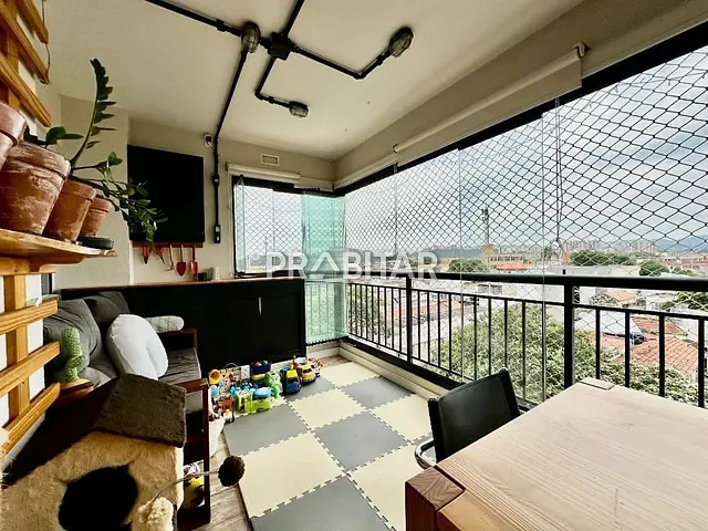 Apartamento com 187m² 3 quartos e 3 banheiros, à venda, no bairro Vila Anastácio em São Paulo