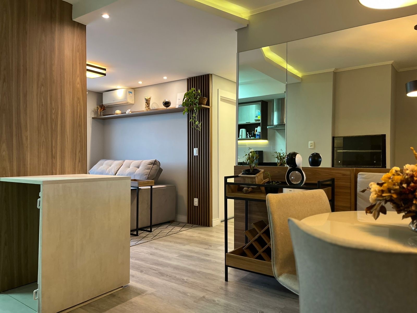Apartamento mobiliado à venda Acqua Residence Club , Três Vendas - andar alto com sacada. - 7