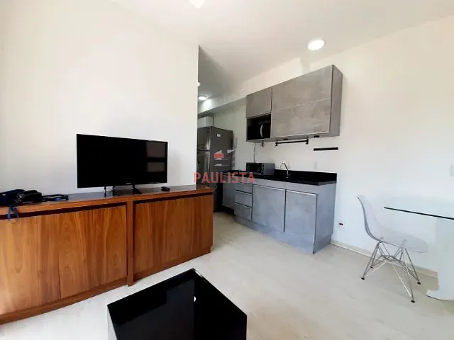 Apartamento 1 quarto e 1 banheiro, à venda ou para alugar, no bairro Indianópolis em São Paulo