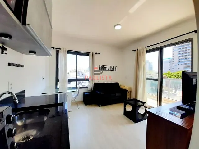 Apartamento 1 quarto e 1 banheiro, à venda ou para alugar, no bairro Indianópolis em São Paulo