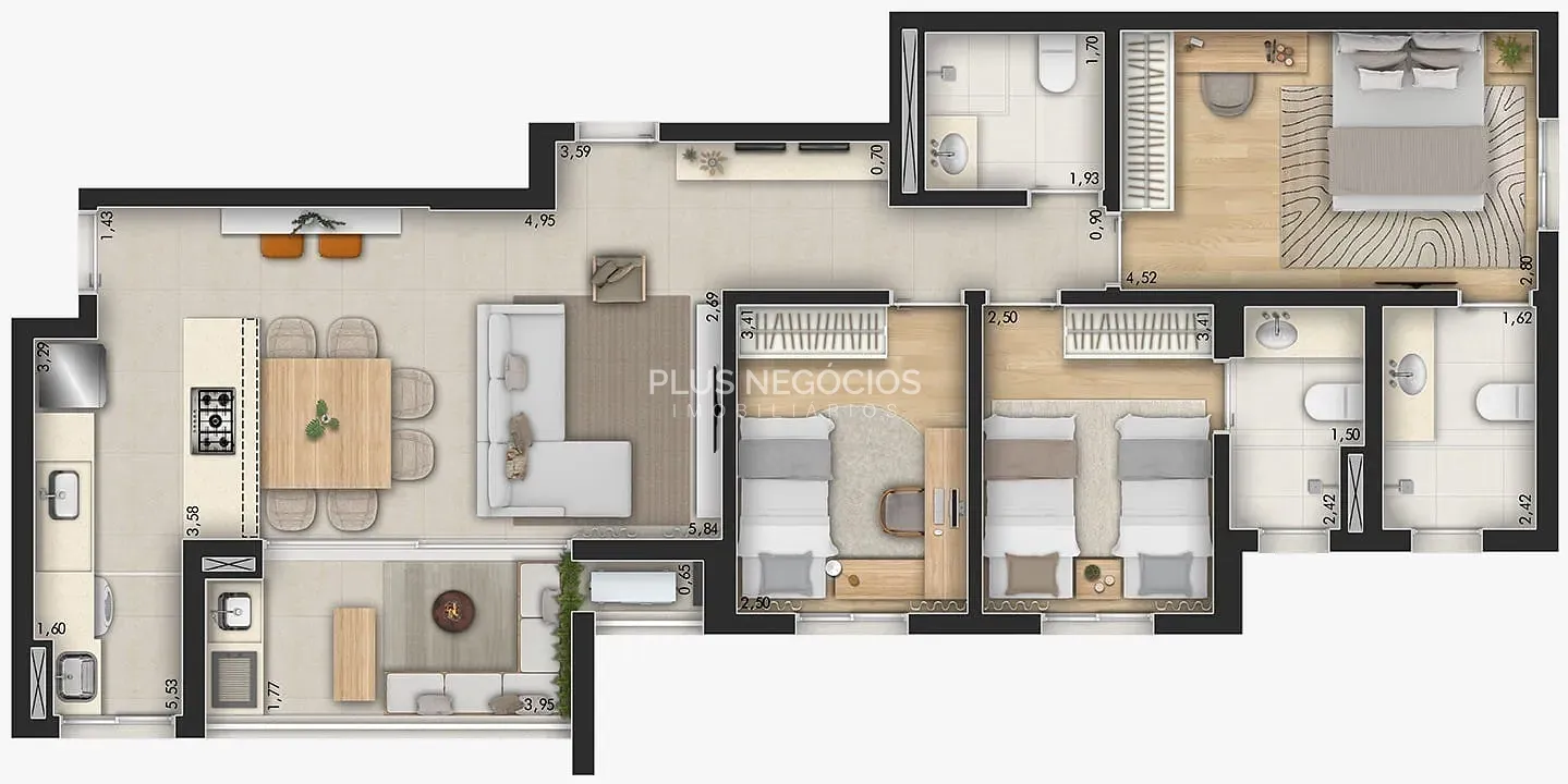 Apartamento, 3 quartos, 99 m² - Foto 30