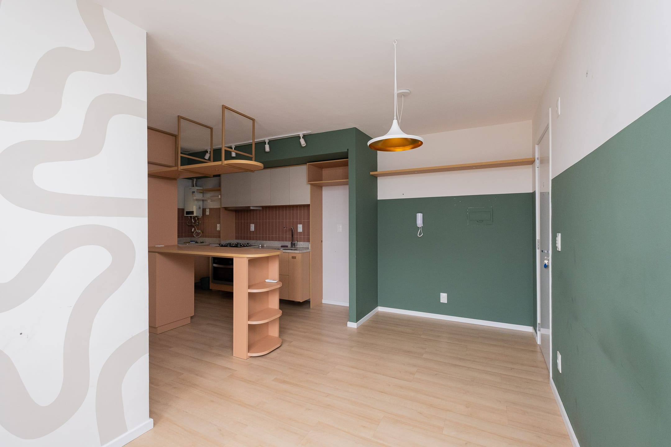 Apartamento semi mobiliado à venda no Acqua Parque Residence - 50 m², 2 quartos, móveis de alta qualidade, sacada e vaga.