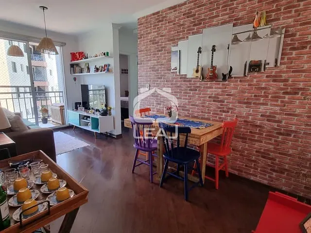 Apartamento com 60m² 2 quartos e 1 banheiro, à venda, no bairro Vila Andrade em São Paulo
