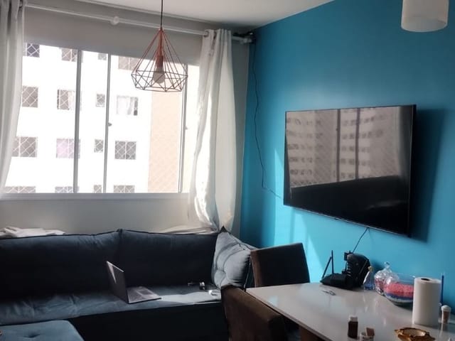 Apartamento com 42m² 2 quartos e 1 banheiro, à venda, no bairro Jardim do Lago em São Paulo
