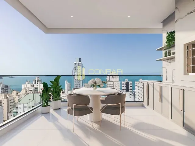 Apartamento 4 quartos e 4 banheiros, à venda, no bairro MEIA PRAIA em Itapema