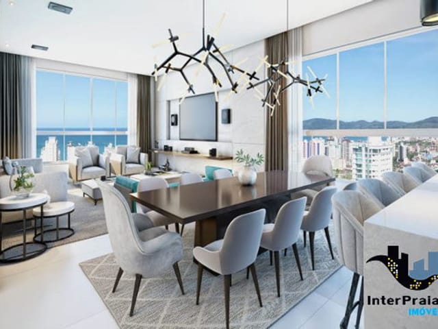 Apartamento à venda, no bairro Meia Praia em Itapema