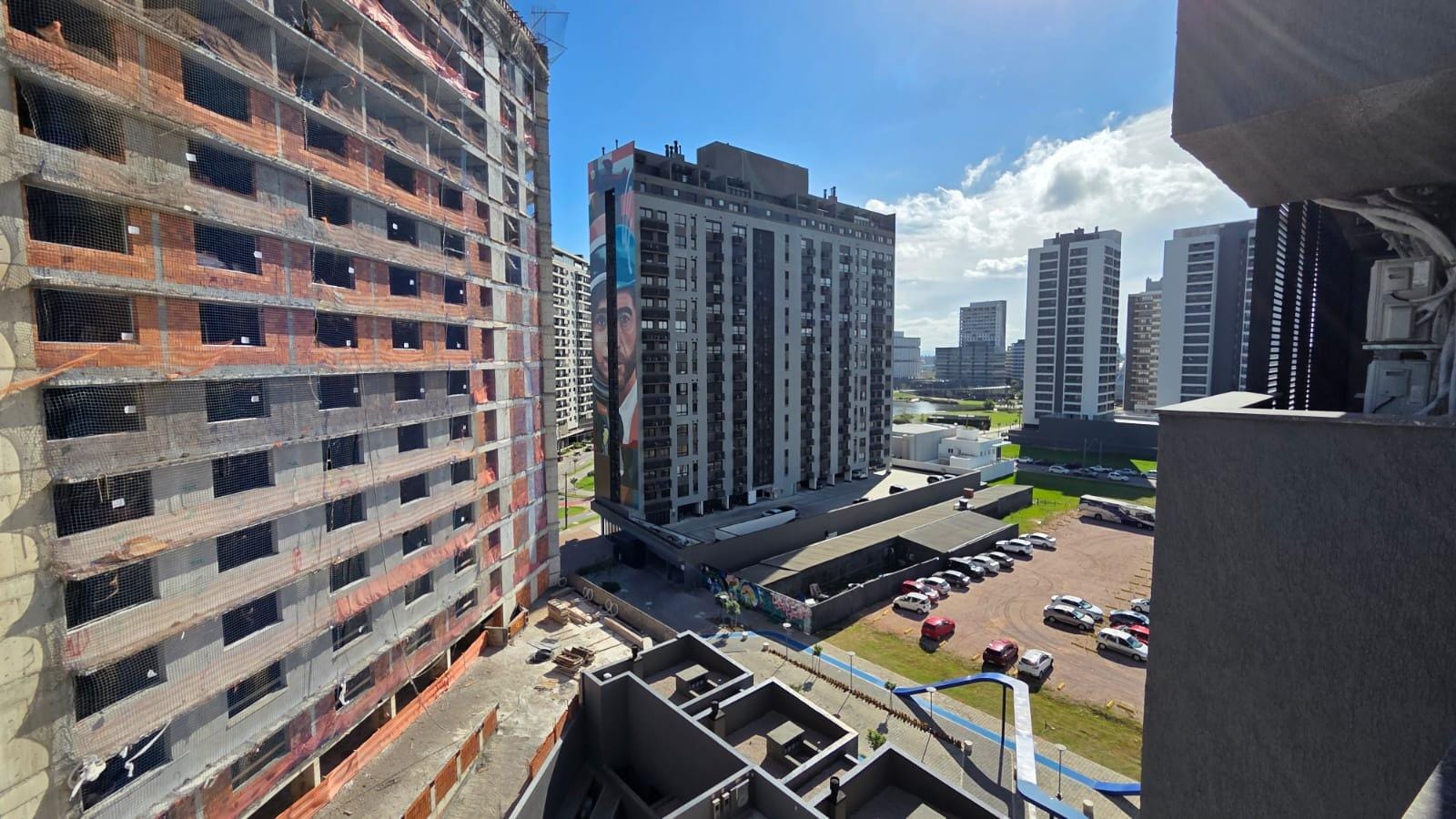 Apartamento semi mobiliado à venda no Aurora, Parque Una - 27 m², 1 quarto, andar alto e com ótima posição solar. - 7