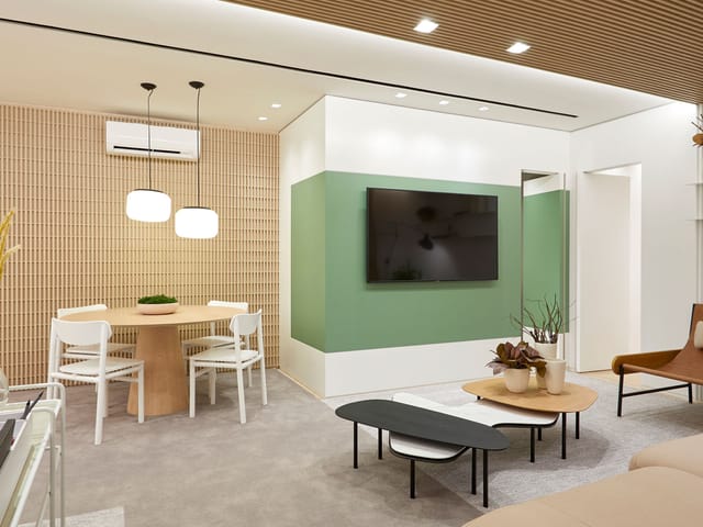 Foto do Apartamento - Apartamento no Edifício Mind - com 2 dormitórios à venda, 70 m² por R$ 595.000 - Terra Bonita - Londrina/PR | Aurora Imobi