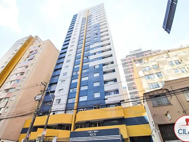 Apartamento 2 quartos e 1 banheiro, para alugar, no bairro Centro em Curitiba