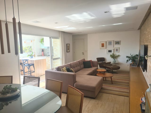 Apartamento com 135m² 3 quartos e 5 banheiros, à venda, no bairro klabin em São Paulo