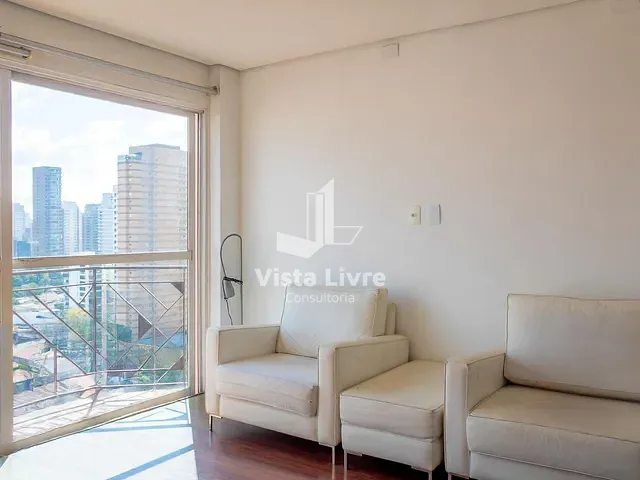 Apartamento com 58m² 1 quarto e 1 banheiro, à venda, no bairro Vila Nova Conceição em São Paulo