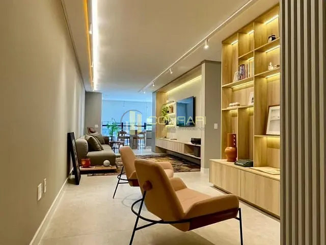Apartamento 2 quartos e 3 banheiros, para alugar, no bairro Meia Praia em Itapema