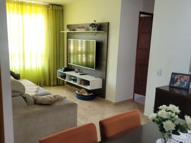 Apartamento com 65m² 2 quartos e 1 banheiro, à venda, no bairro Jardim São Jorge (Raposo Tavares) em São Paulo