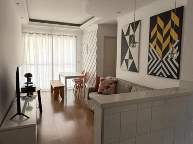 Foto do Apartamento - AApartamento mobiliado de 45 m² à venda na Vila Mariana com 2 dormitórios, 1 vaga, varanda e lazer completo no Elegance Ipiranga | Paulista Imóveis.