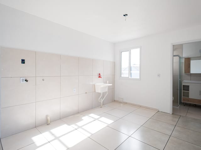 Apartamento com 59m² 2 quartos e 1 banheiro, para alugar, no bairro São Gonçalo em Pelotas