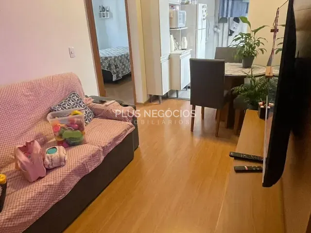 Apartamento com 47m² 2 quartos e 1 banheiro, à venda, no bairro Caguassu em Sorocaba