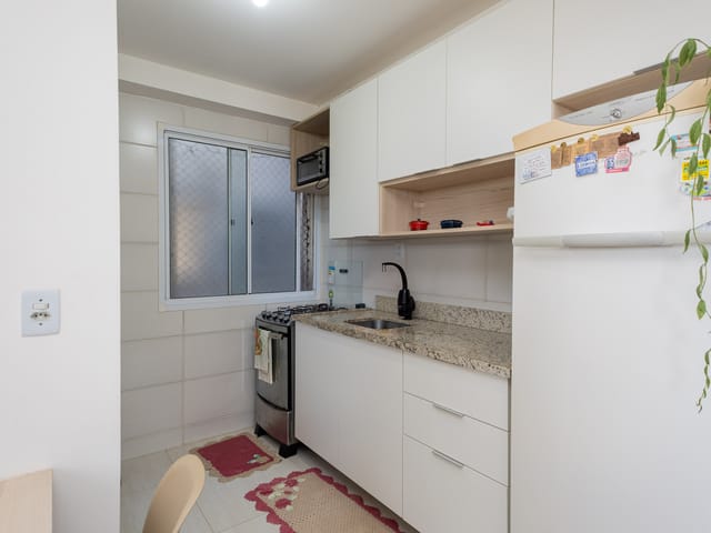 Apartamento com 58m² 2 quartos e 1 banheiro, para alugar, no bairro Fragata em Pelotas