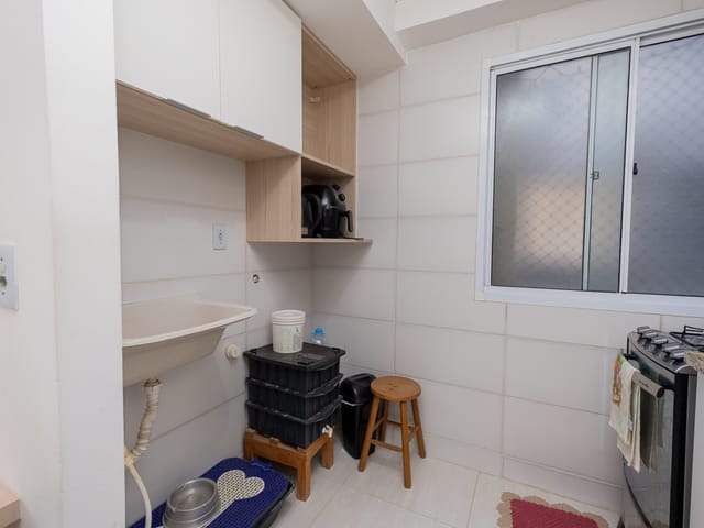 Apartamento com 58m² 2 quartos e 1 banheiro, para alugar, no bairro Fragata em Pelotas