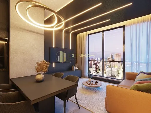 Apartamento 1 quarto e 1 banheiro, à venda, no bairro Meia Praia em Itapema