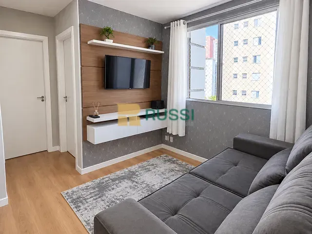 Apartamento 2 quartos e 1 banheiro, à venda, no bairro Parque Industrial em São José dos Campos
