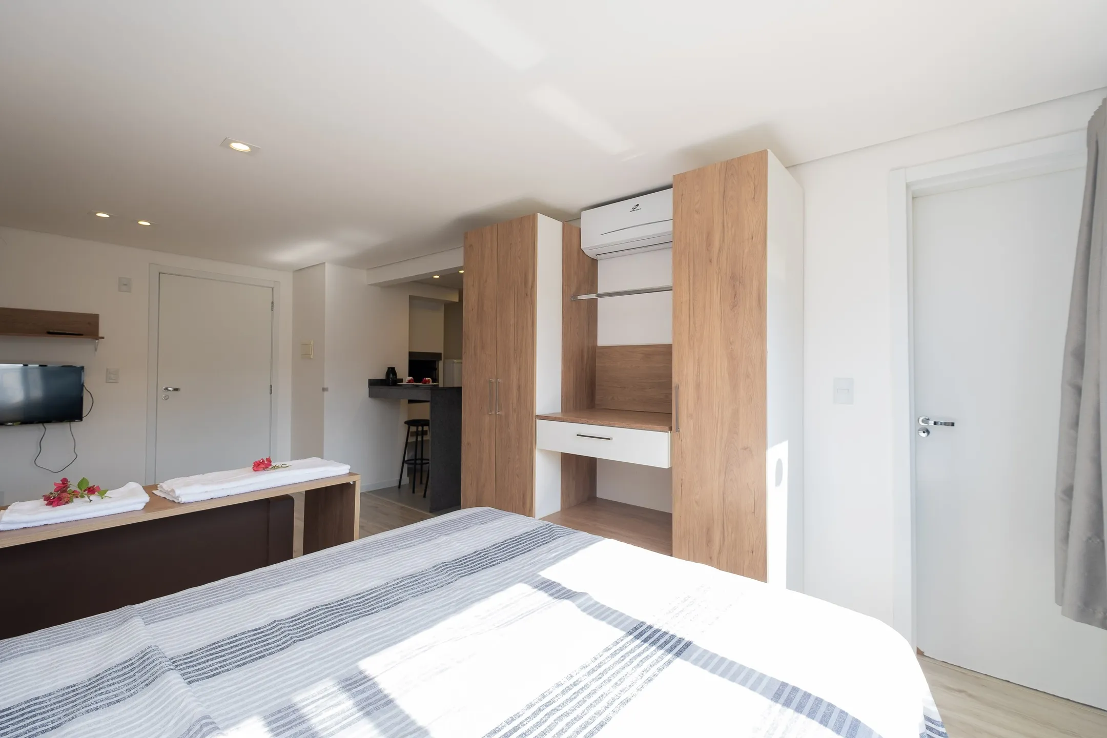 Apartamento mobiliado à venda no Maestro Residencial, Centro - 39 m², 1 quarto, churrasqueira interna e ótima posição solar. - 6