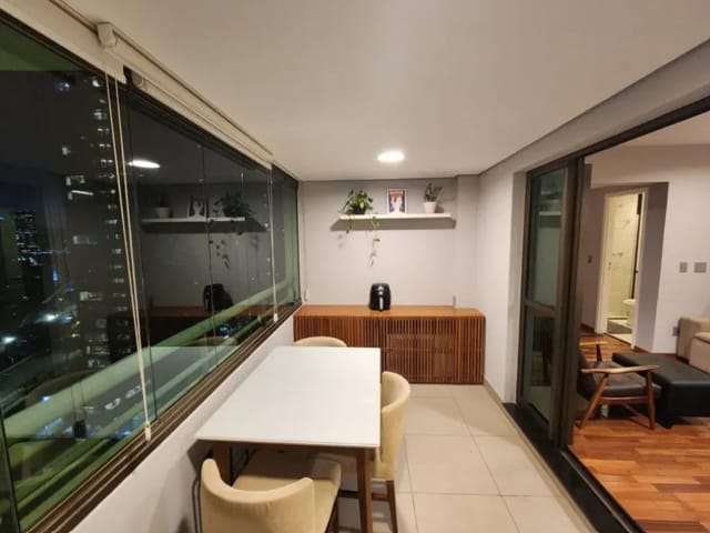 Foto do Apartamento - Apartamento de 62 m² para venda ou locação no Brooklin, 2 dormitórios, 1 vaga e lazer , próximo da Estação do Metrô Campo Belo | Paulista Imóveis.
