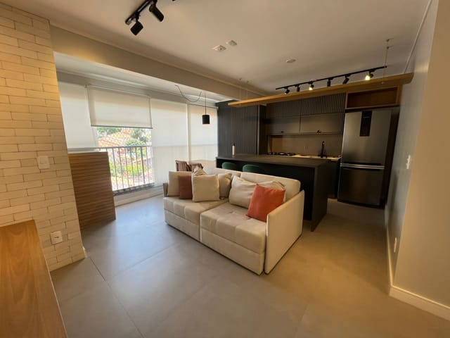 Foto do Apartamento - Apartamento para locação com 2 dormitórios, sendo 1 suíte, 2 vagas de garagem, totalmente mobiliado, localizado na Chácara Inglesa, São Paulo – SP. | Paulista Imóveis.