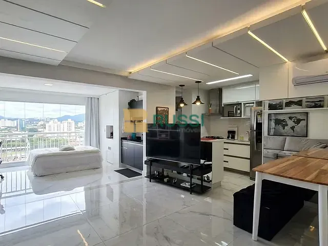 Apartamento com 63m² 1 quarto e 2 banheiros, à venda, no bairro Condomínio Royal Park em São José dos Campos