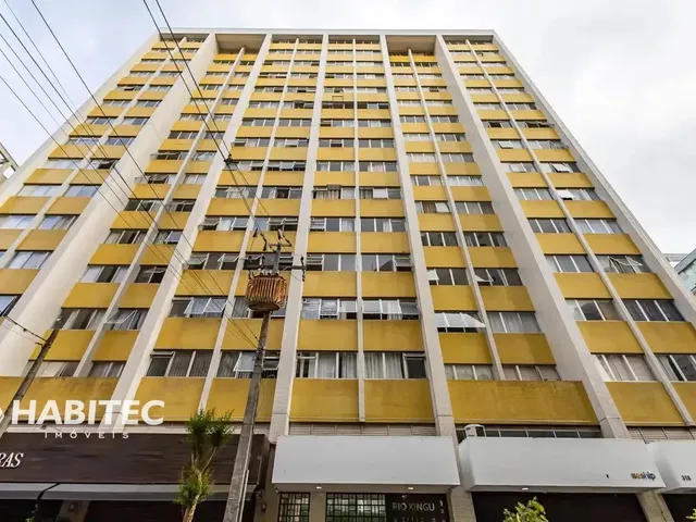 Apartamento 1 quarto e 1 banheiro, para alugar, no bairro Centro em Curitiba