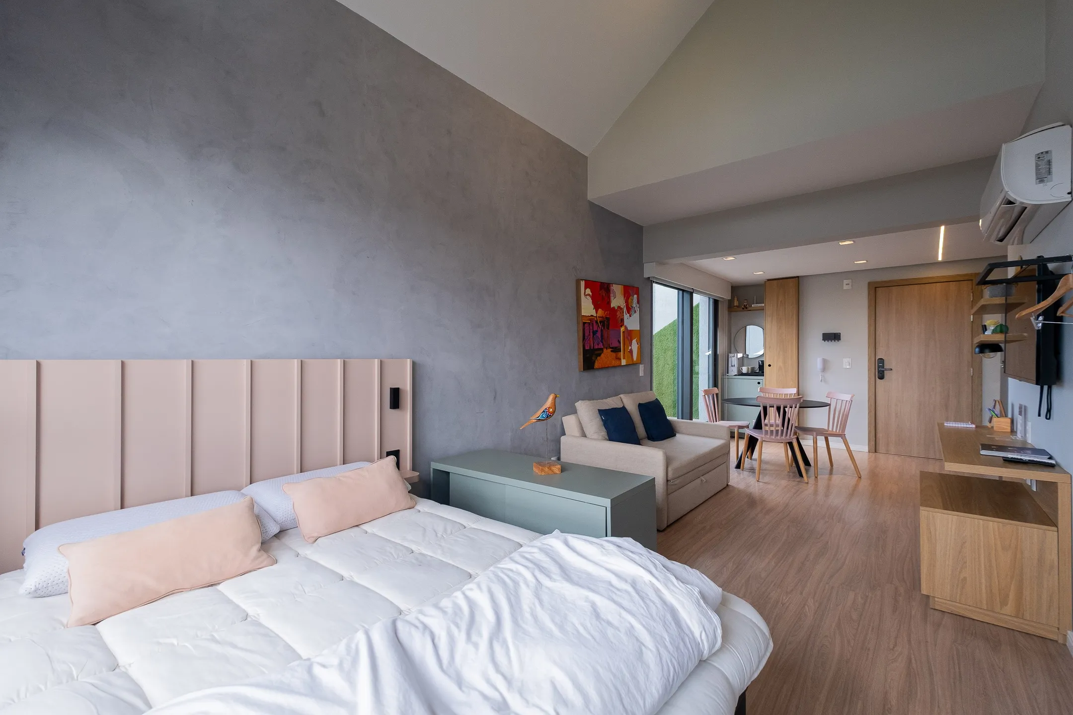 Apartamento exclusivo, à venda no Flow Live, Parque Una - 57 m², 1 quarto, com móveis de alto padrão e vaga. - 7