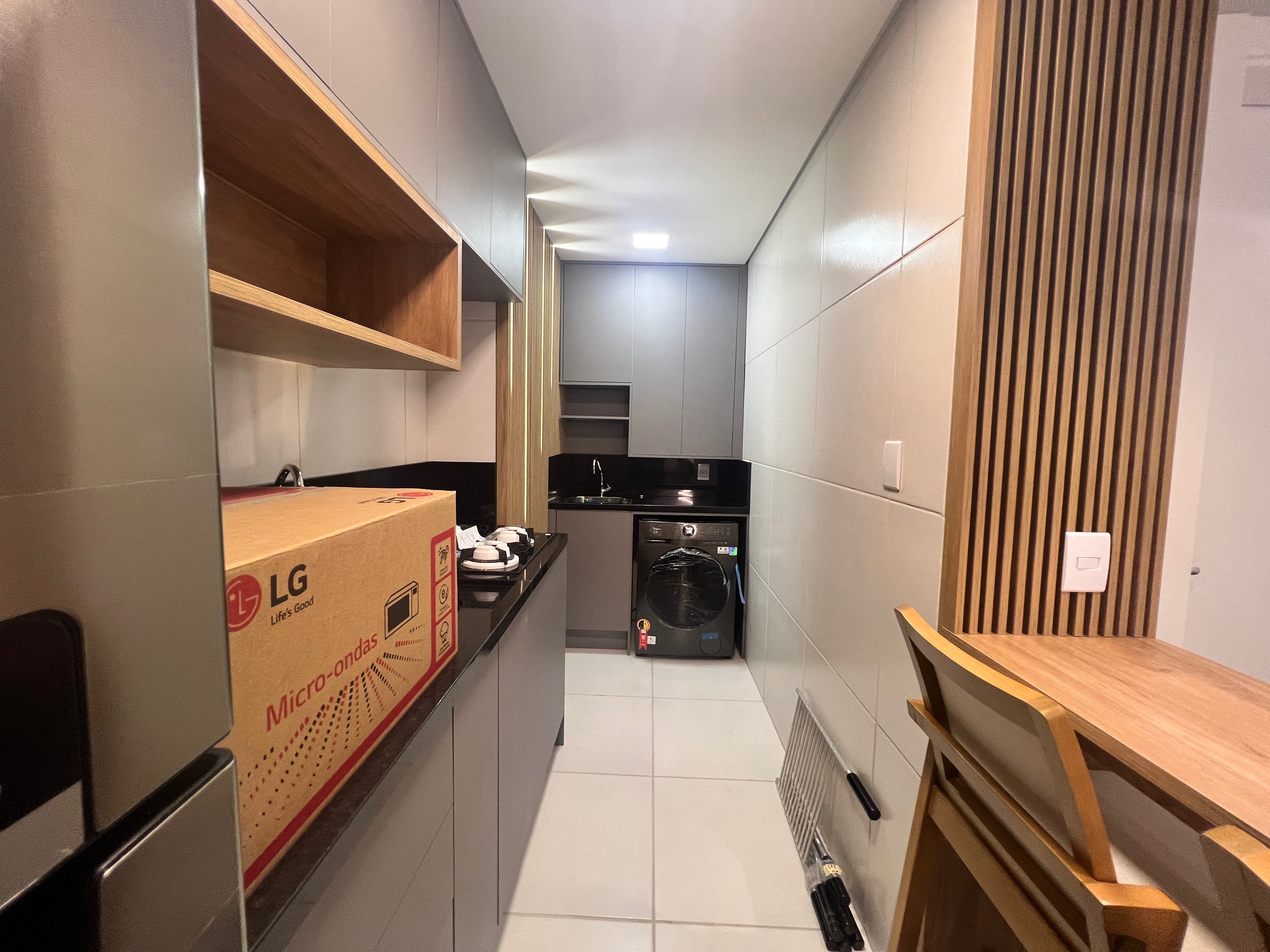 Apartamento mobiliado à venda no Connect JK, Centro - 50 m², 2 quartos (sendo 1 suíte), sacada com churrasqueira e ótima posição solar. - 7