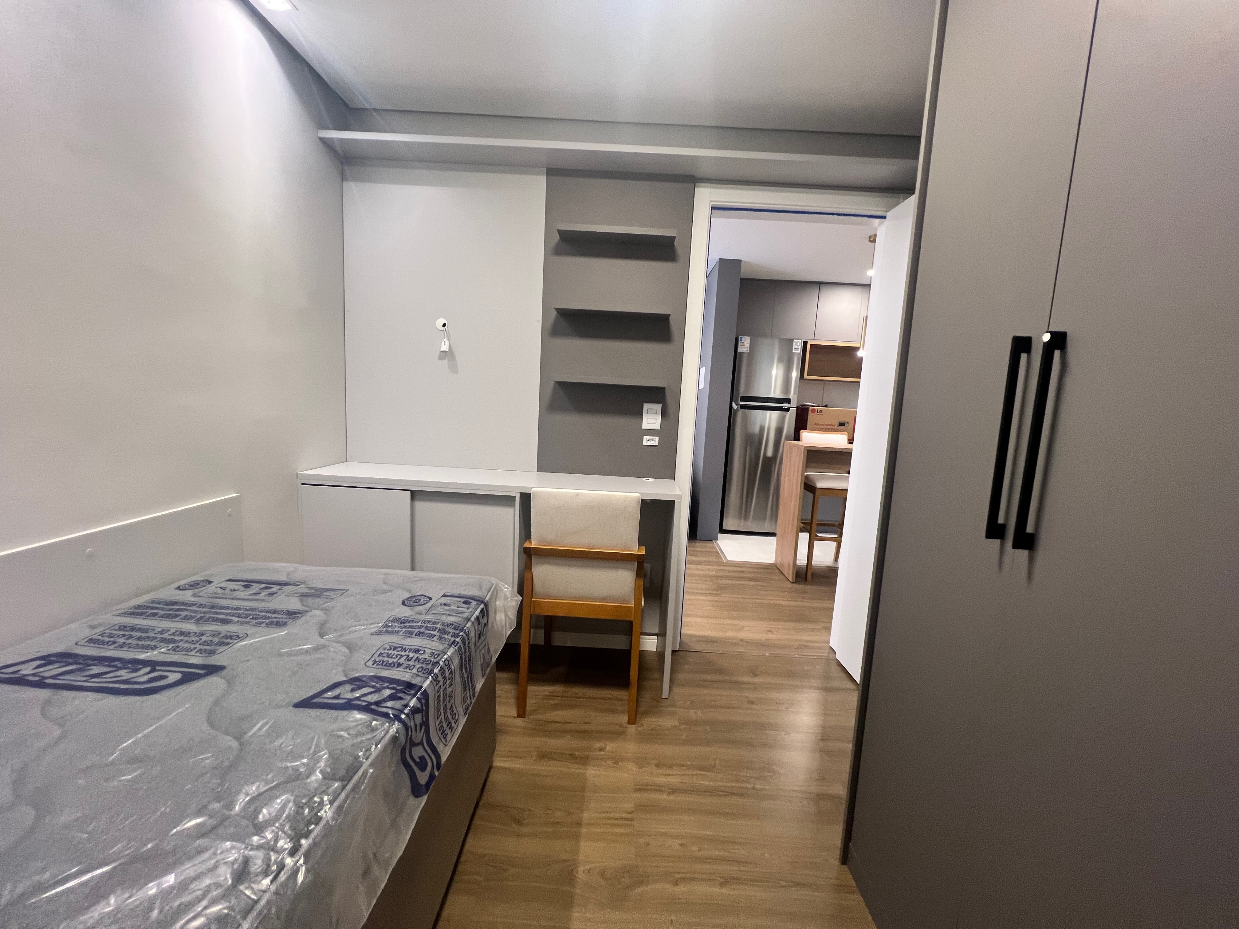 Apartamento mobiliado à venda no Connect JK, Centro - 50 m², 2 quartos (sendo 1 suíte), sacada com churrasqueira e ótima posição solar. - 13