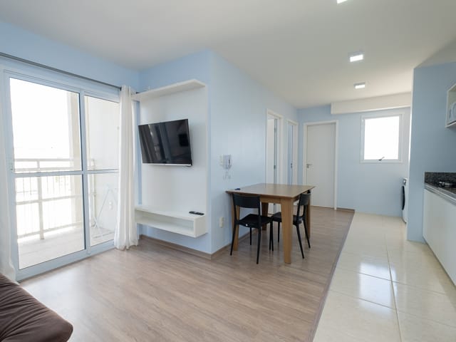 Apartamento com 62m² 2 quartos e 2 banheiros, para alugar, no bairro Fragata em Pelotas