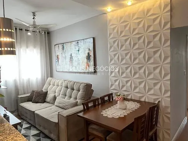 Apartamento com 50m² 2 quartos e 1 banheiro, à venda, no bairro Jardim Betânia em Sorocaba