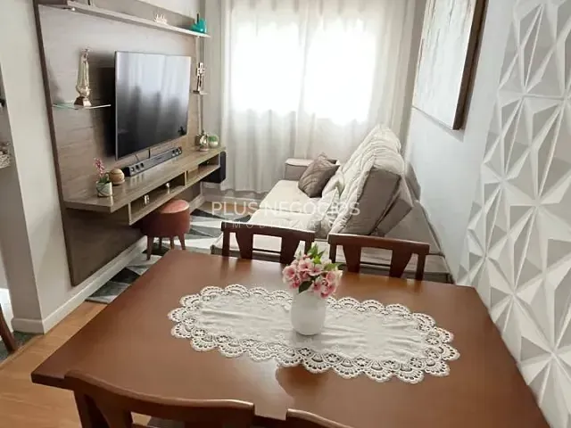 Apartamento com 50m² 2 quartos e 1 banheiro, à venda, no bairro Jardim Betânia em Sorocaba
