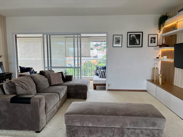 Apartamento com 190m² 3 quartos e 3 banheiros, à venda, no bairro Jardim da Glória em São Paulo