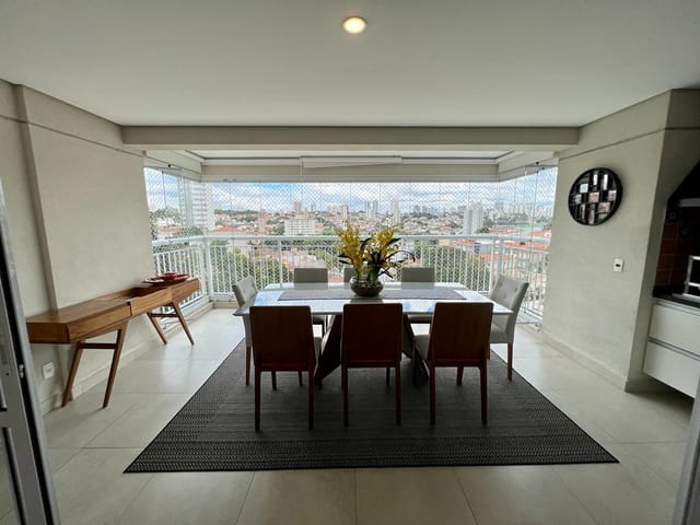 Apartamento com 190m² 3 quartos e 3 banheiros, à venda, no bairro Jardim da Glória em São Paulo