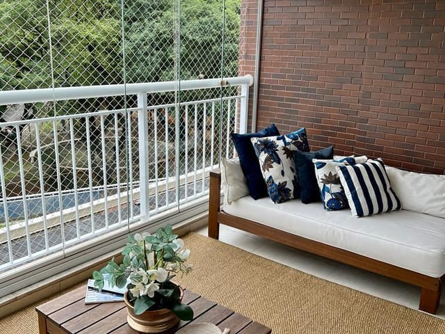 Apartamento com 190m² 3 quartos e 3 banheiros, à venda, no bairro Jardim da Glória em São Paulo