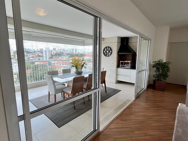Apartamento com 190m² 3 quartos e 3 banheiros, à venda, no bairro Jardim da Glória em São Paulo