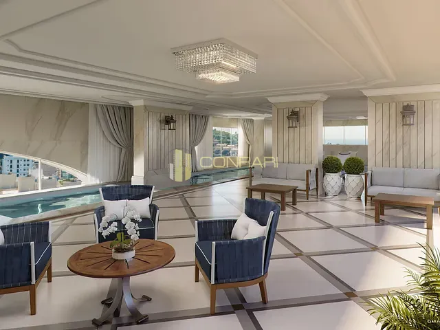 Apartamento 4 quartos e 4 banheiros, à venda, no bairro Meia Praia em Itapema