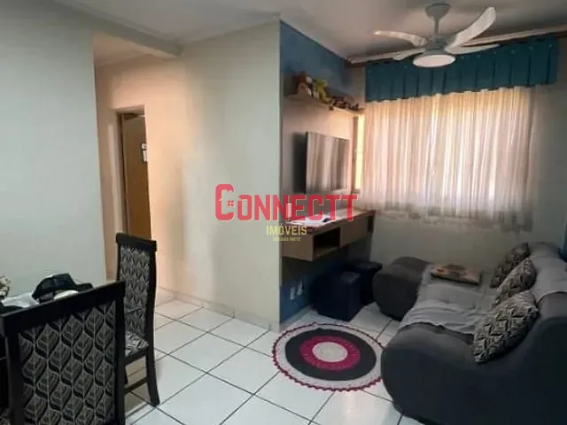 Apartamento 2 quartos e 1 banheiro, à venda, no bairro Ipiranga em Ribeirão Preto